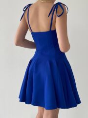 Clara Askılı Mini Elbise