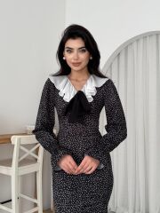 Ospe Fiyonklu Elbise