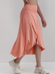 Kadın Cep Detay Taytlı Sandy Etek