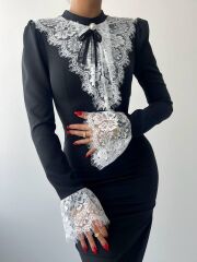 Royal Dantelli Elbise