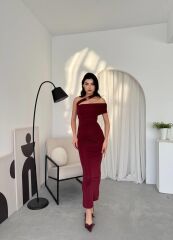 Reta Çapraz Omuz Elbise