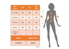 Kadın Halter Kollu Damla Detaylı Desenli Süprem Bluz