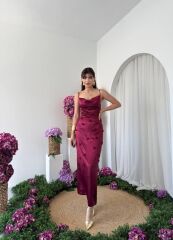 Dora Çiçek Detaylı Elbise