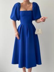 Benjamin Çan Etekli Midi Boy Elbise