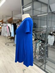 Kadın Türlü Viskon Kumaş Yırtmaç Detaylı Bluz