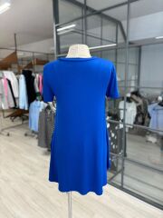 Kadın Türlü Viskon Kumaş Yırtmaç Detaylı Bluz