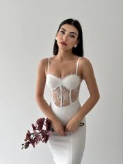 Begonia İp Askılı Elbise