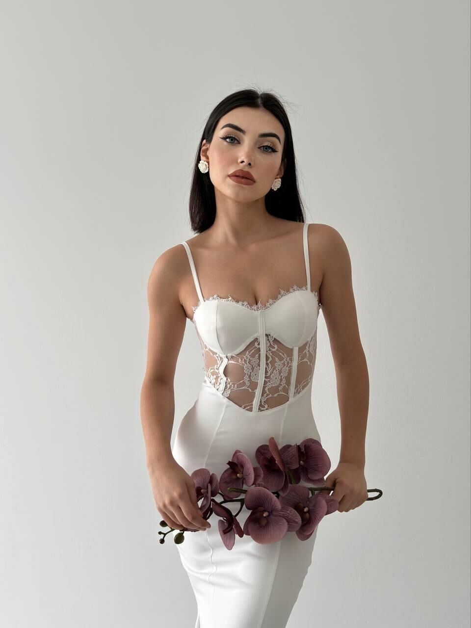 Begonia İp Askılı Elbise