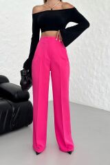 Yüksek Bel Pensli̇ Palazzo Pantolon