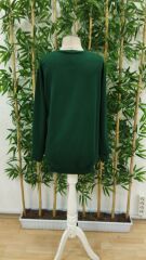 Kadın Uzun Kollu Bisiklet Yaka Yazılı Viskon Iki Iplik Elbise