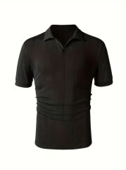Erkek Kısa Kollu Polo Yakalı Triko Tshirt