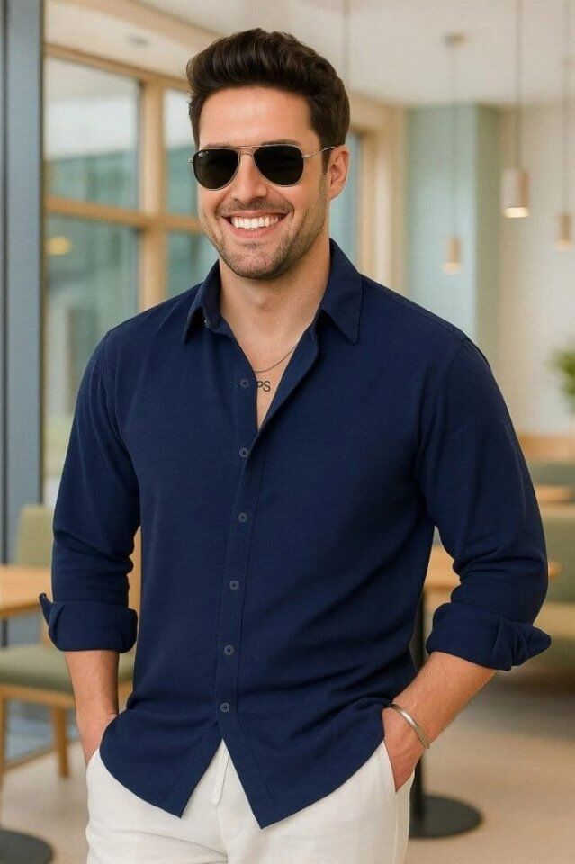 Erkek Uzun Kollu Gömlek