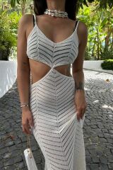 Kerry Sırt Dekolteli Cut Out Elbise 2776