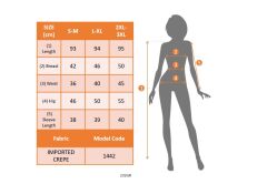 Kadın Truvakarkol V Yakalı Blok Renkli Kısa Janjan Krep Elbise