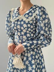 Vero Bebe Yaka Elbise