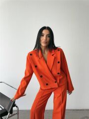 CEKET - PANTOLON TAKIM - Orange