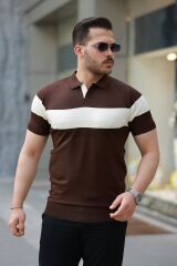Erkek Yakalı Kısa Kollu Tişört