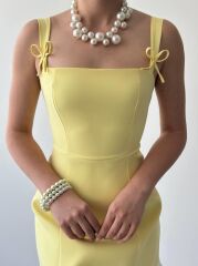 Steel Fiyonk Detay Elbise