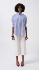 Çizgili Basic Gömlek