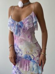 Pivara İp Askılı Elbise