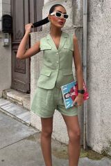 Yelek Şort Viscon Takım 10156-17