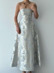 Haseki Straplez Elbise