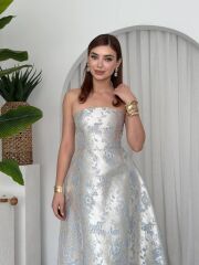 Haseki Straplez Elbise