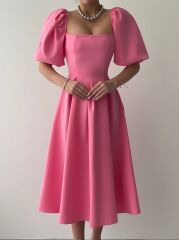 Benjamin Çan Etekli Midi Boy Elbise