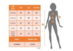 Kadın Kısa Kollu Yuvarlak Yaka Beli Kuşaklı Geometrik Desenli Süprem Elbise