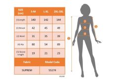 Kadın Kısa Kollu Kruvaze Yaka Beli Lastikli Süprem