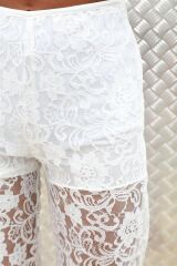 Beluga Dantel Pantolon Takım 9589-08