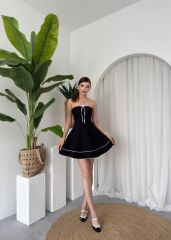 Yuna Straplez Elbise