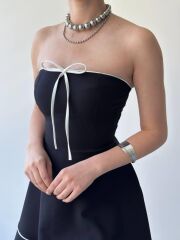 Yuna Straplez Elbise
