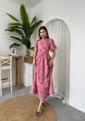 Wear Sırt Bağlama Detaylı Elbise