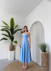 Acco Taş Detaylı Elbise