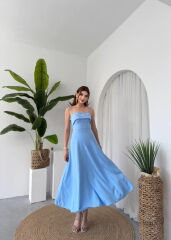 Acco Taş Detaylı Elbise