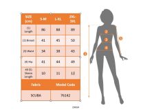 Kadın Yarı Balıkçı Yaka Kolsuz Desenli Kısa Dalgıç Elbise