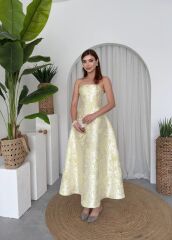 Haseki Straplez Elbise