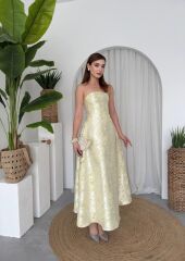 Haseki Straplez Elbise