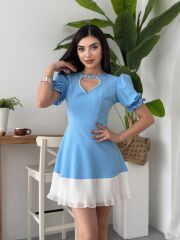 Safe Kalp Detaylı Elbise