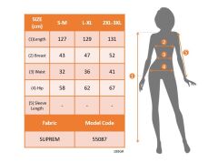 Kadın Beli Gipeli Etnik Desen Sıfır Kol Süprem Elbise