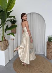 Haseki Straplez Elbise