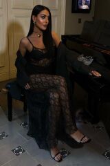 Full Dantel Askılı Elbise 2874