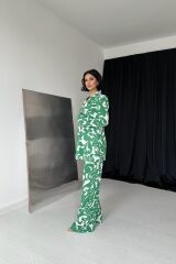 Yeşil Ceket Ve Pantolon Takım