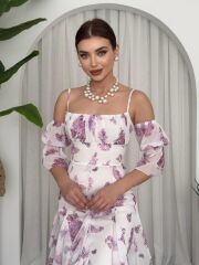 Mugo Fırfırlı Elbise