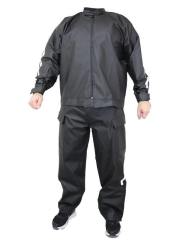 Yağmurluk Takım (Bahçıvan Tipi Askılı Pantolon Ve Mont) - Siyah