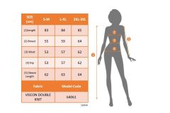 Kadın Uzun Kollu Bisiklet Yaka Desenli Viskon Iki Iplik Elbise