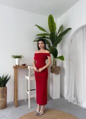 Dron Straplez Elbise