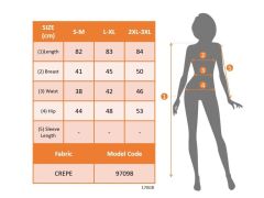 Kadın Sıfır Kollu Derin V Yakalı Janjan Krep Elbise
