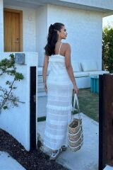 Regina Dantel Detay Elbise 2754-01